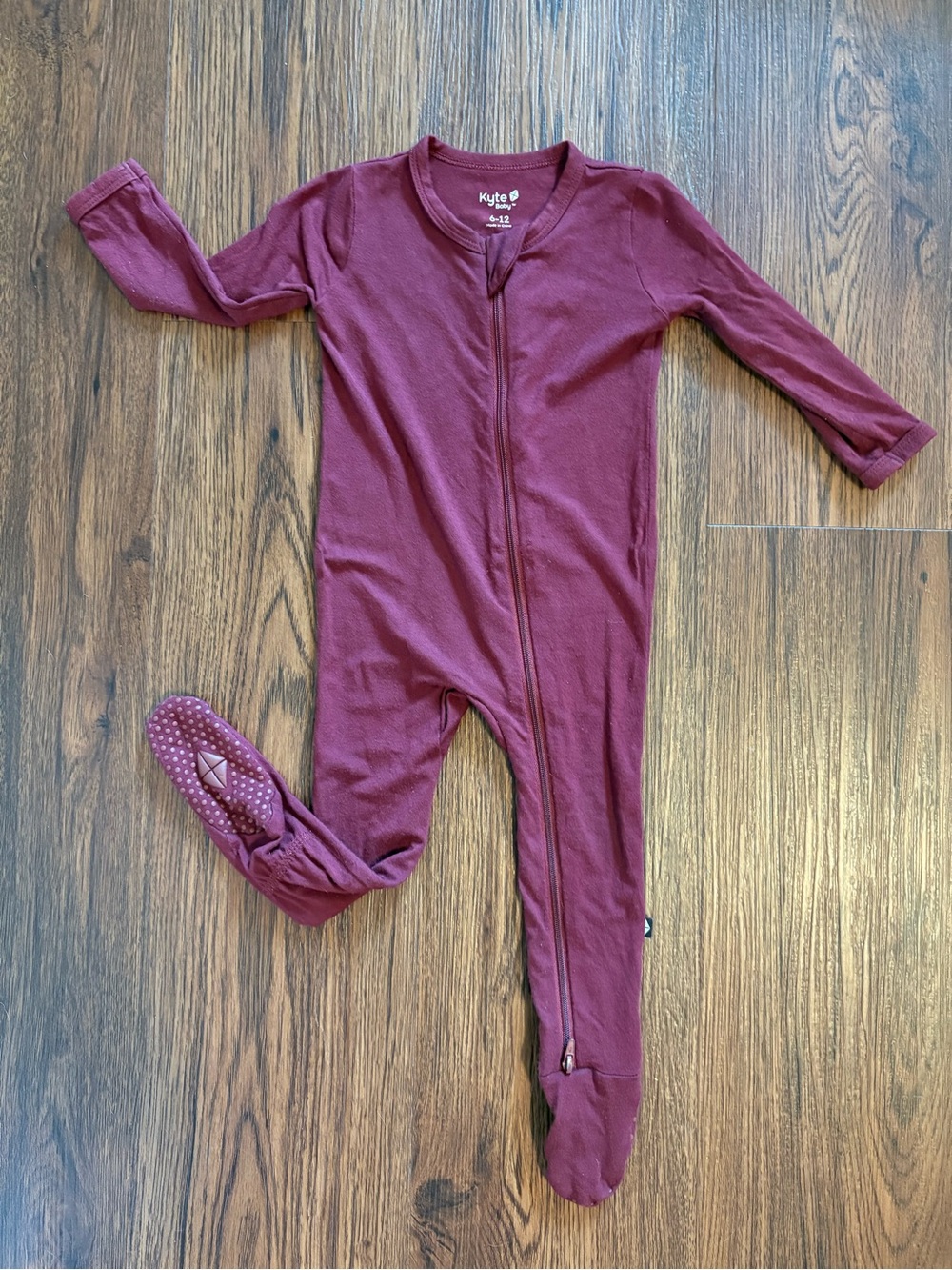 Kyte Baby 6-12m Zippered Footie